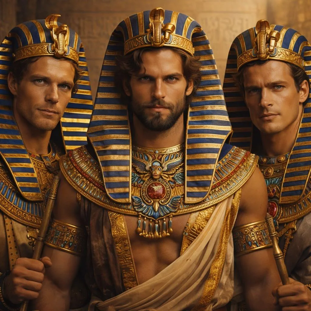 Pharaons au temple d'or
