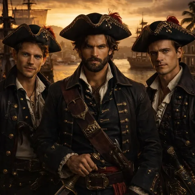 Les pirates du port