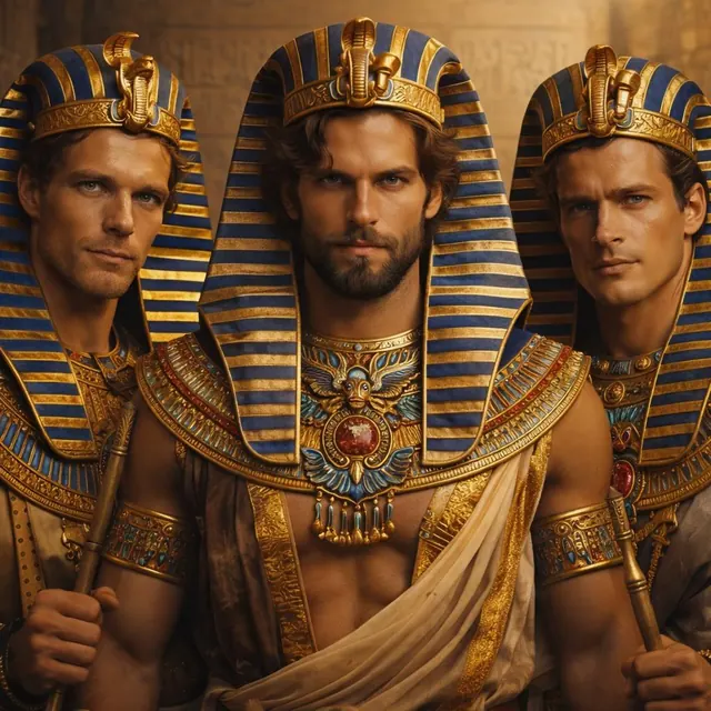 Pharaons au temple d'or